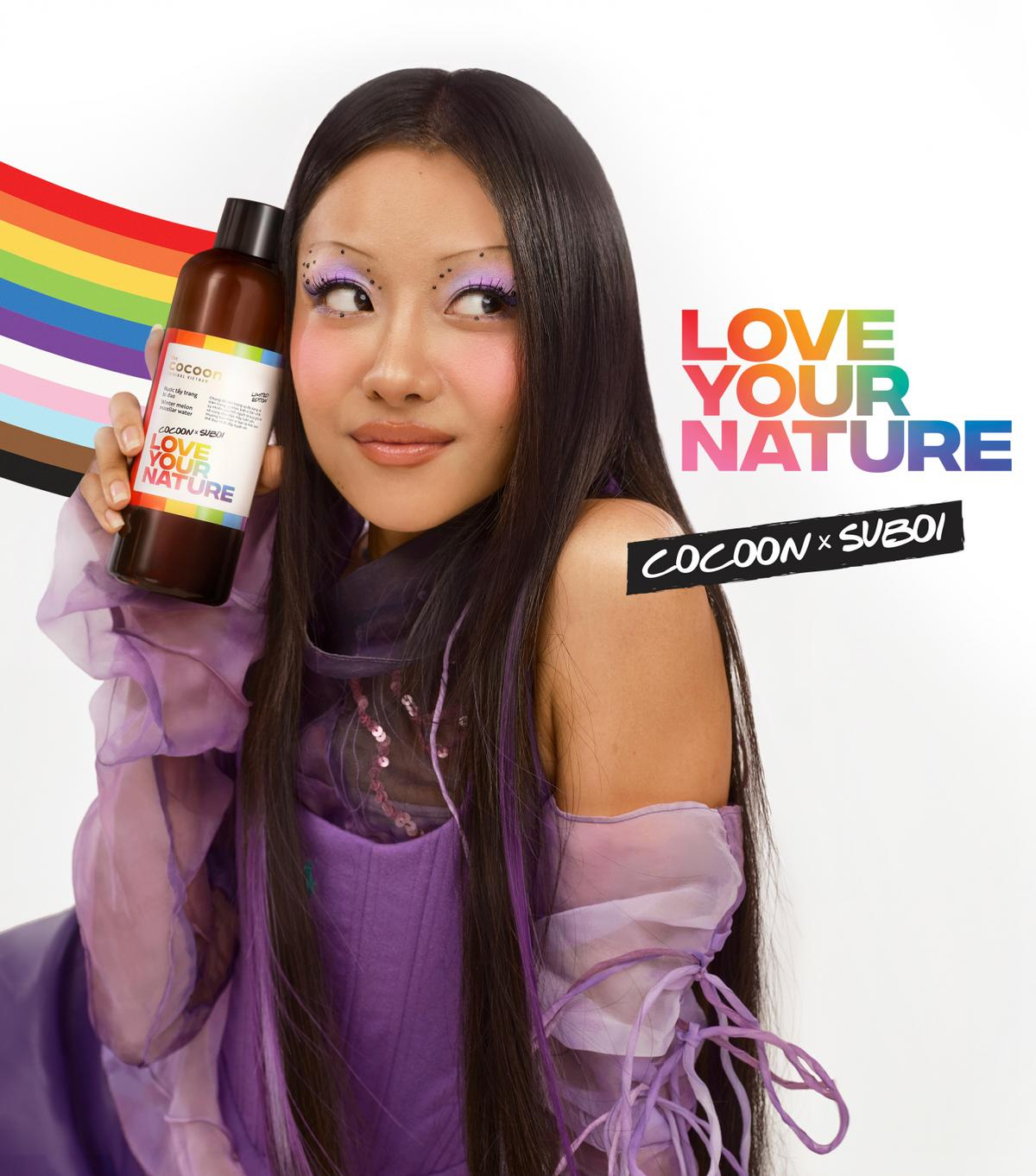 Cocoon & Suboi ra mắt Nước tẩy trang 'cứ tự nhiên đi' ủng hộ cộng đồng LGBTQ+ Ảnh 2