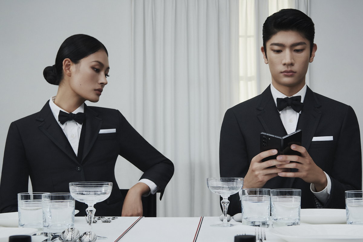 Samsung 'hé lộ' về màn tái hợp với Thom Browne sau 2 năm vắng bóng Ảnh 5