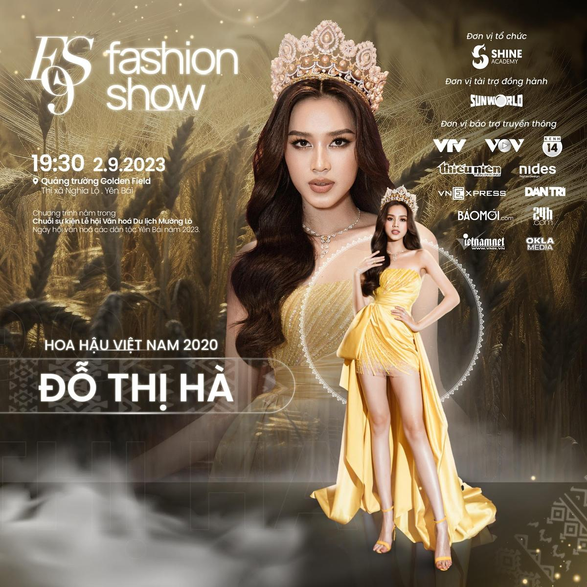 Hoa hậu Đỗ Thị Hà xác nhận tham gia '9 FASHION SHOW' tại TX Nghĩa Lộ, Yên Bái Ảnh 1