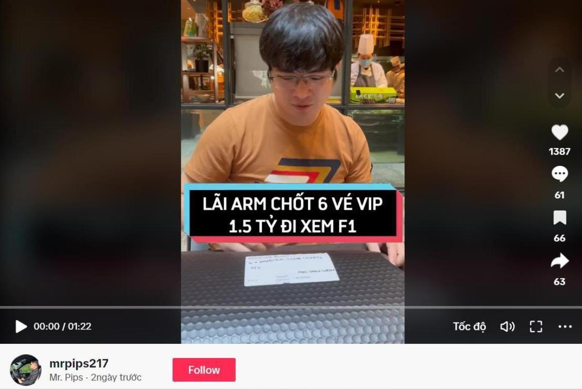 Chi tiền tỷ mua vé giải Grand Prix Singapore Ảnh 2