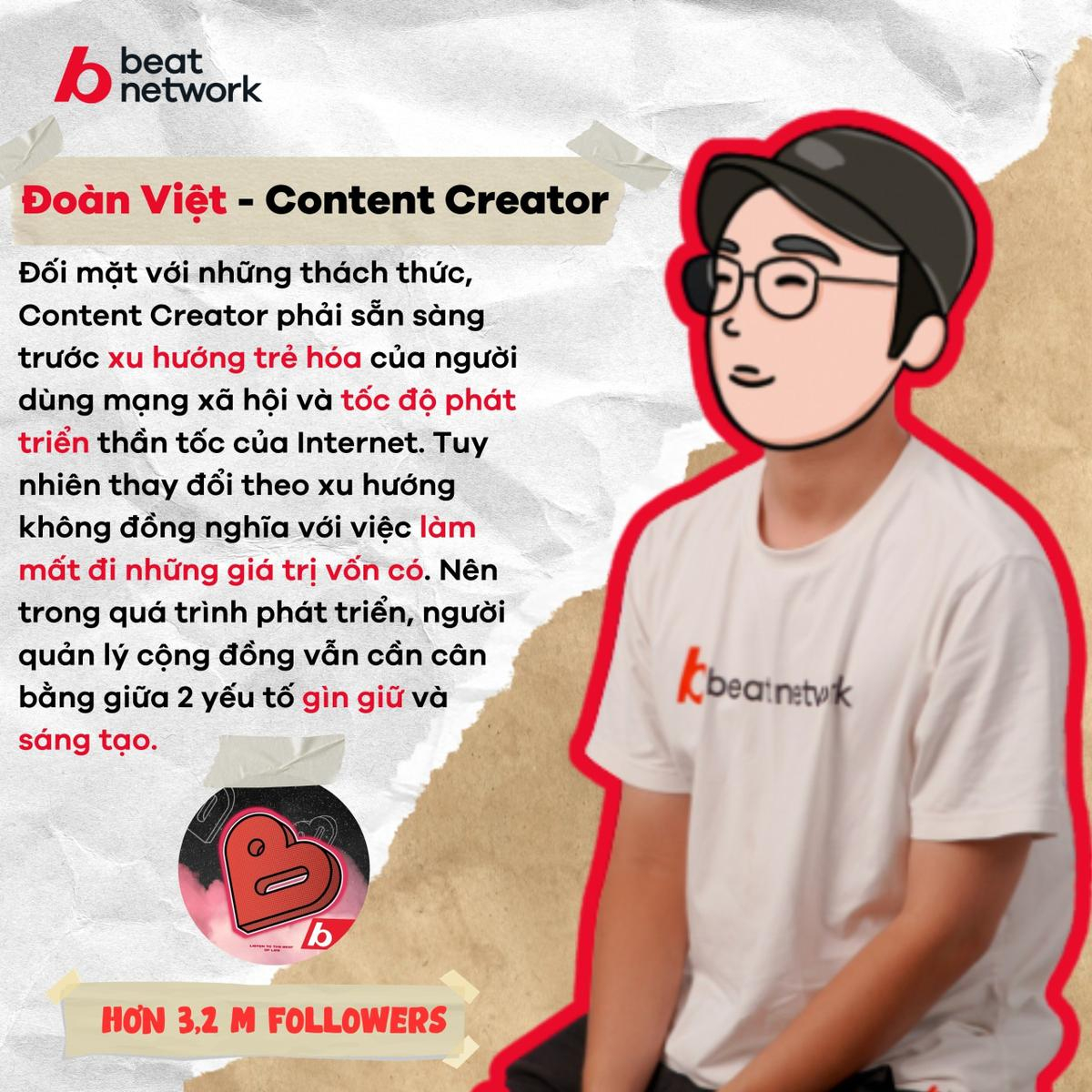 Bí quyết phát triển fanpage, group triệu mem từ content creators BEAT Network Ảnh 3