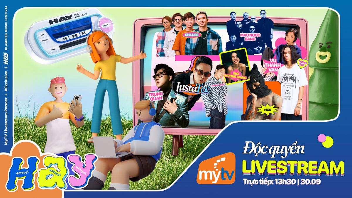 Truyền hình MyTV bảo trợ truyền thông và độc quyền phát trực tiếp Lễ hội âm nhạc Ảnh 1