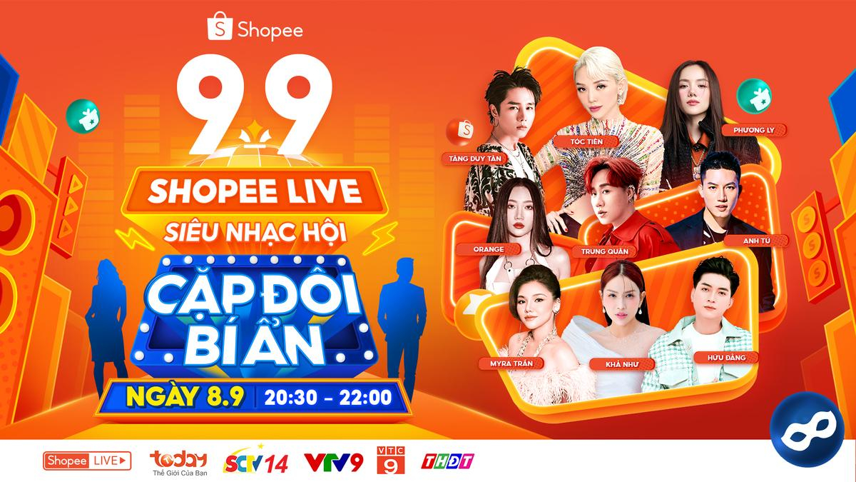 Dàn sao đình đám quy tụ tại Shopee 9.9 siêu sale, mở màn mùa lễ hội mua sắm Ảnh 2