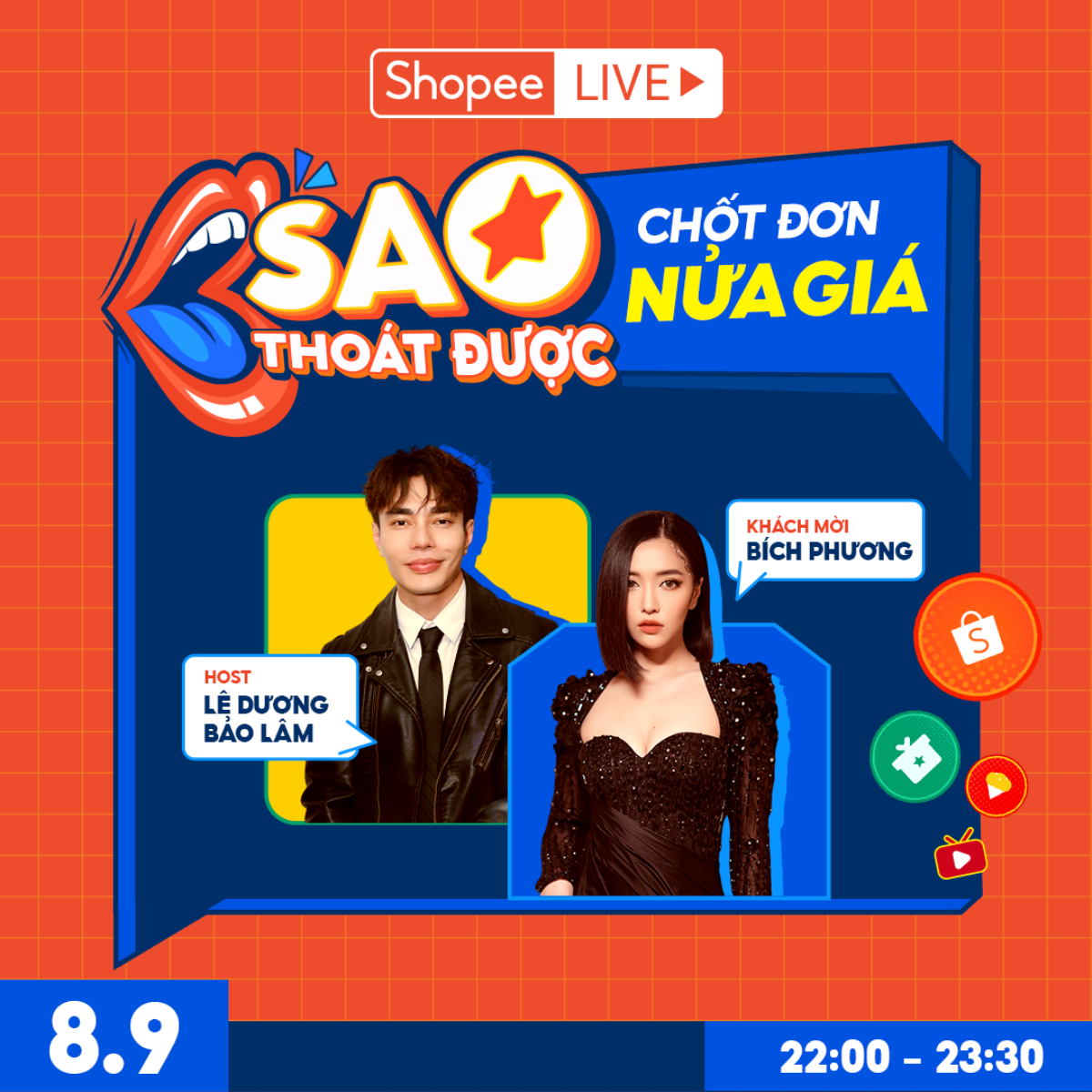 Dàn sao hạng A hội tụ tại Shopee 9.9, mang đến chuỗi chương trình hoành tráng Ảnh 3