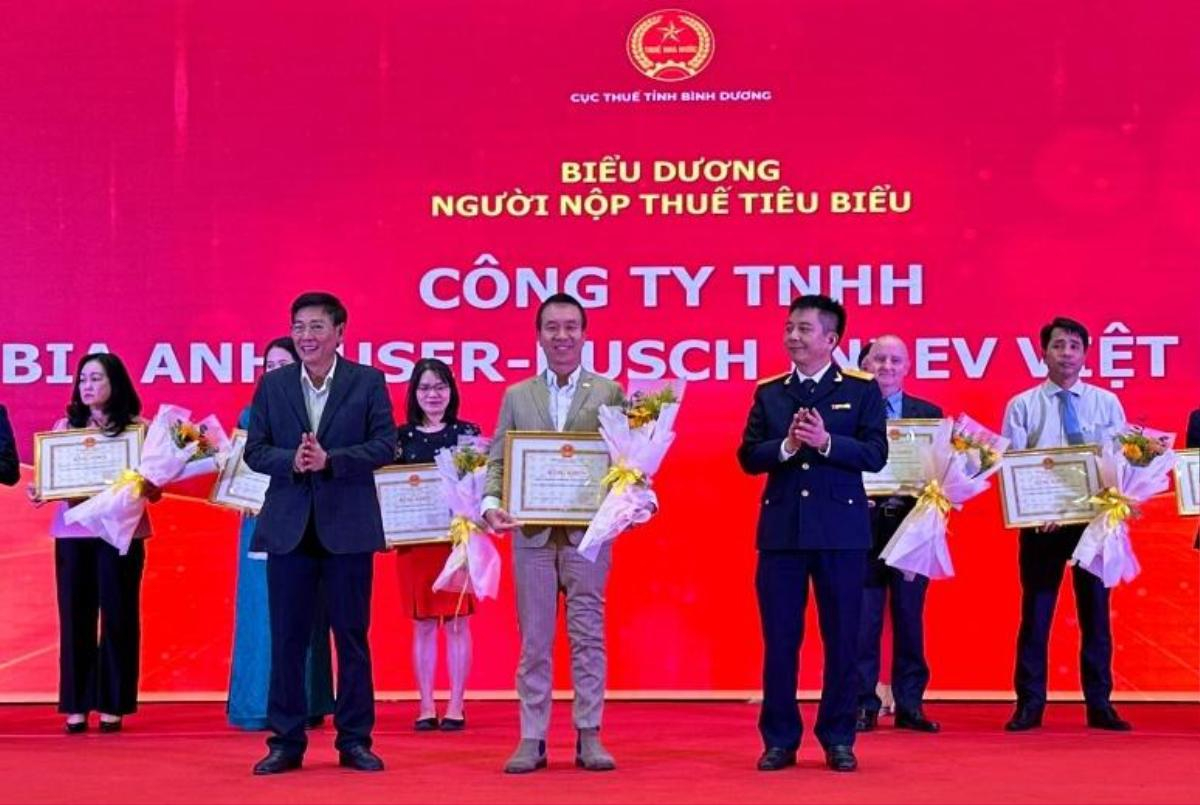 AB InBev Việt Nam được biểu dương Người Nộp Thuế Tiêu Biểu 2020-2022 Ảnh 1