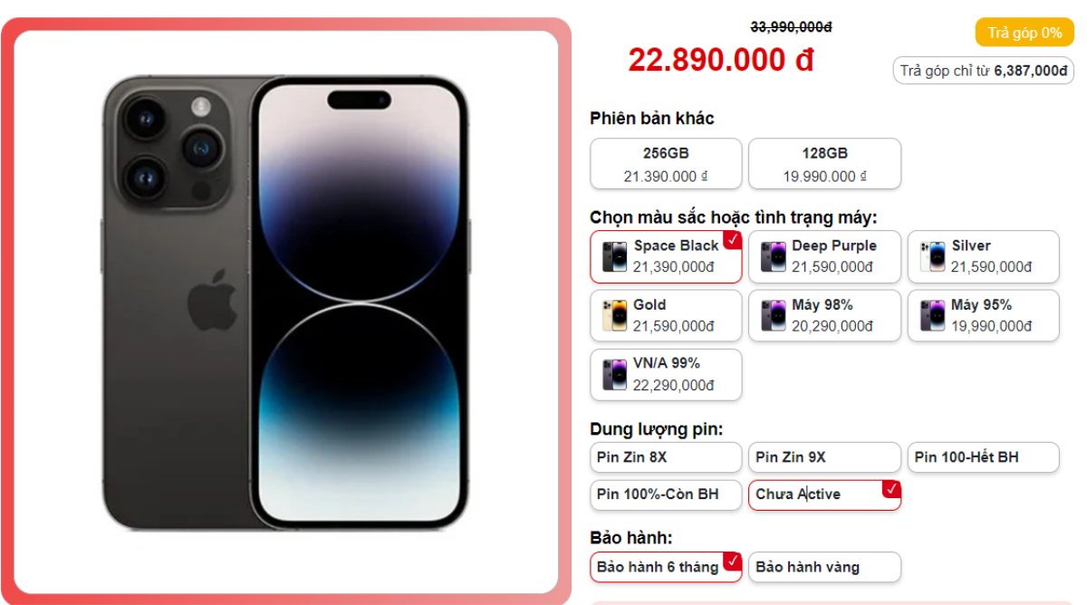 IPhone 14 Pro Max màu nào bán chạy nhất? Mua ở đâu? Ảnh 5