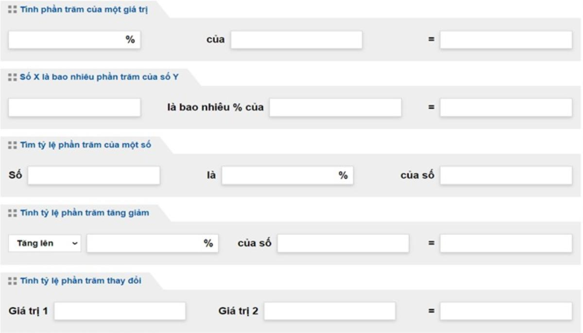 Tính Phần Trăm VN - Công cụ tính phần trăm siêu tiện lợi Ảnh 2