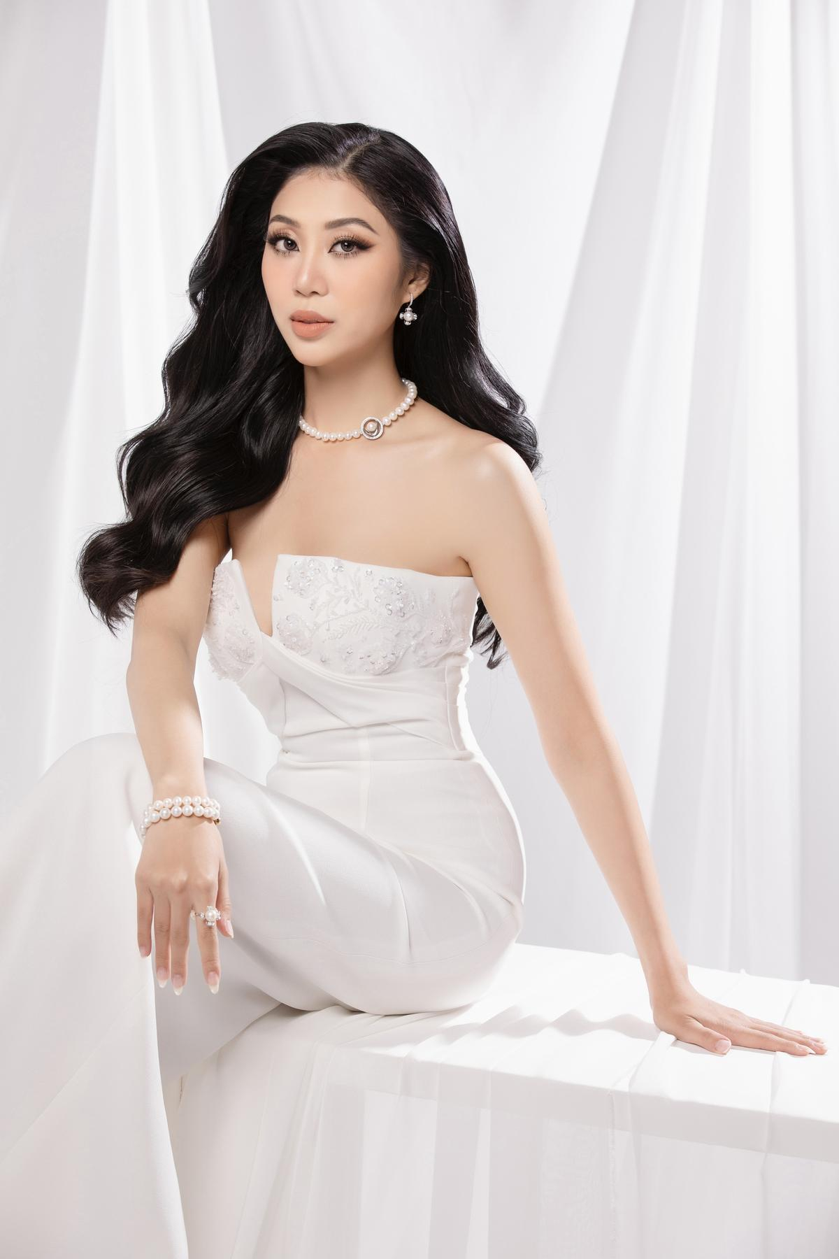 Top 4 Miss Earth 2023 đẹp rạng ngời cùng trang sức ngọc trai Long Beach Pearl trong bộ ảnh mới Ảnh 5