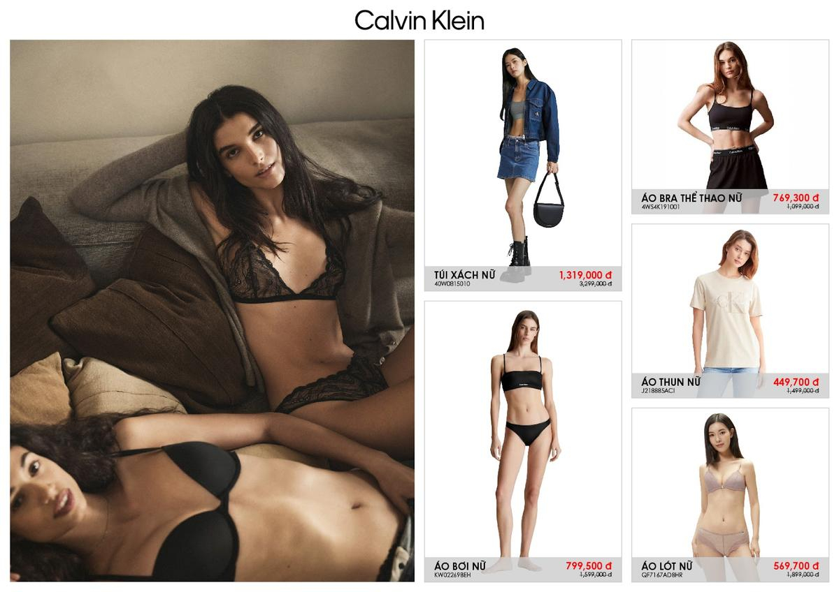 Calvin Klein 'khai tiệc' mùa sale cuối năm với ưu đãi lên đến 80% Ảnh 3