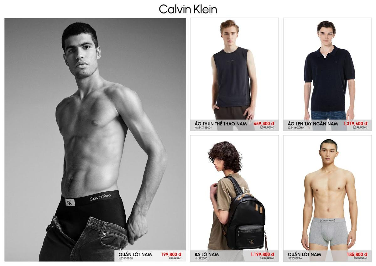 Calvin Klein 'khai tiệc' mùa sale cuối năm với ưu đãi lên đến 80% Ảnh 4