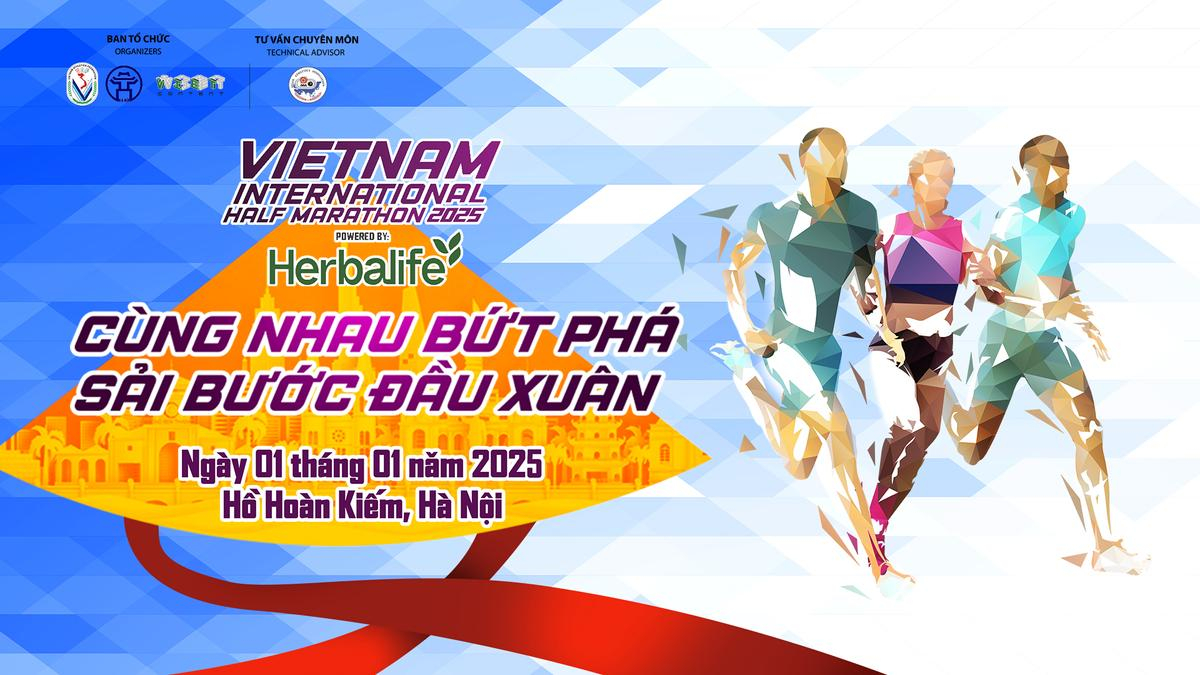 Cuộc đua đỉnh cao Oanh - Tuyết hâm nóng Vietnam International Half Marathon 2025 powered by Herbalife Ảnh 1