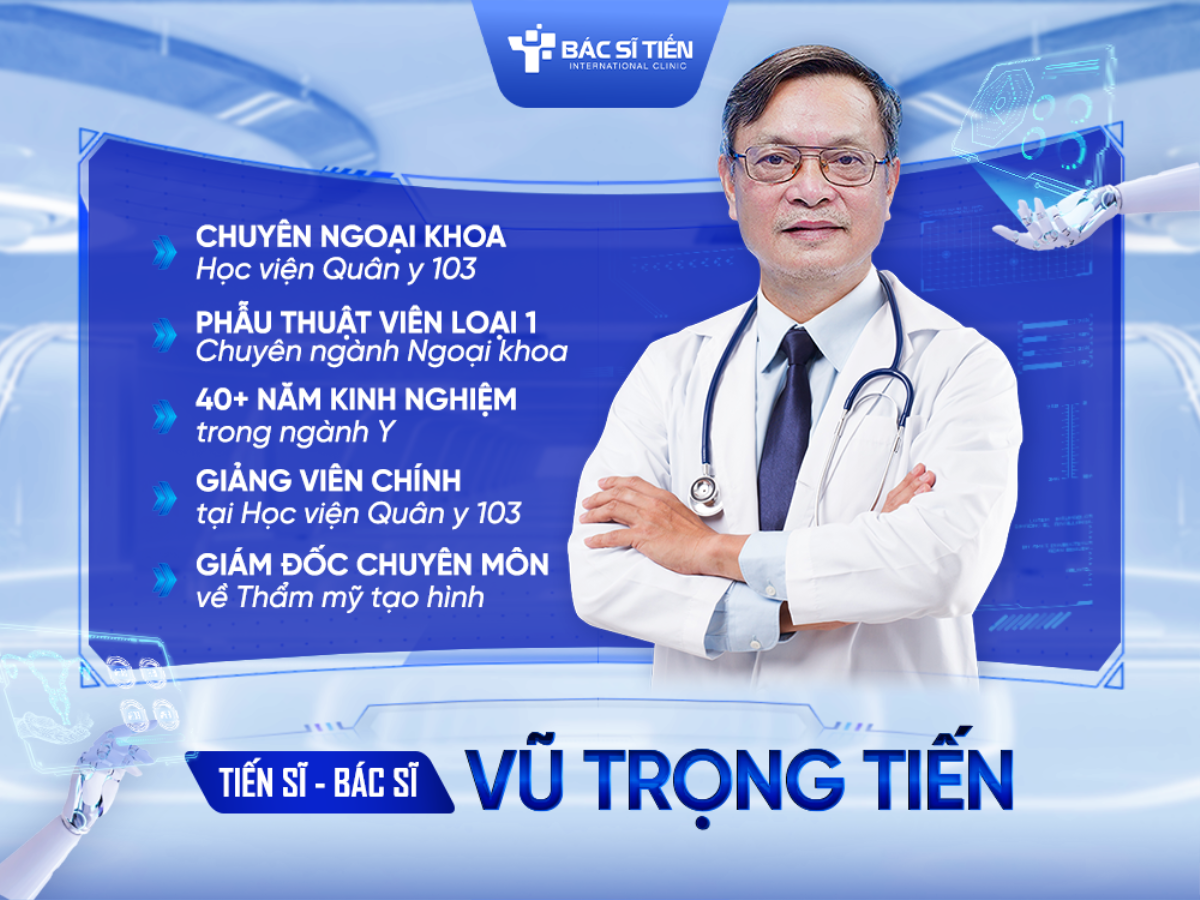 Tiến sĩ, Bác sĩ Vũ Trọng Tiến - Tiên phong thẩm mỹ tiểu Eva an toàn Ảnh 1