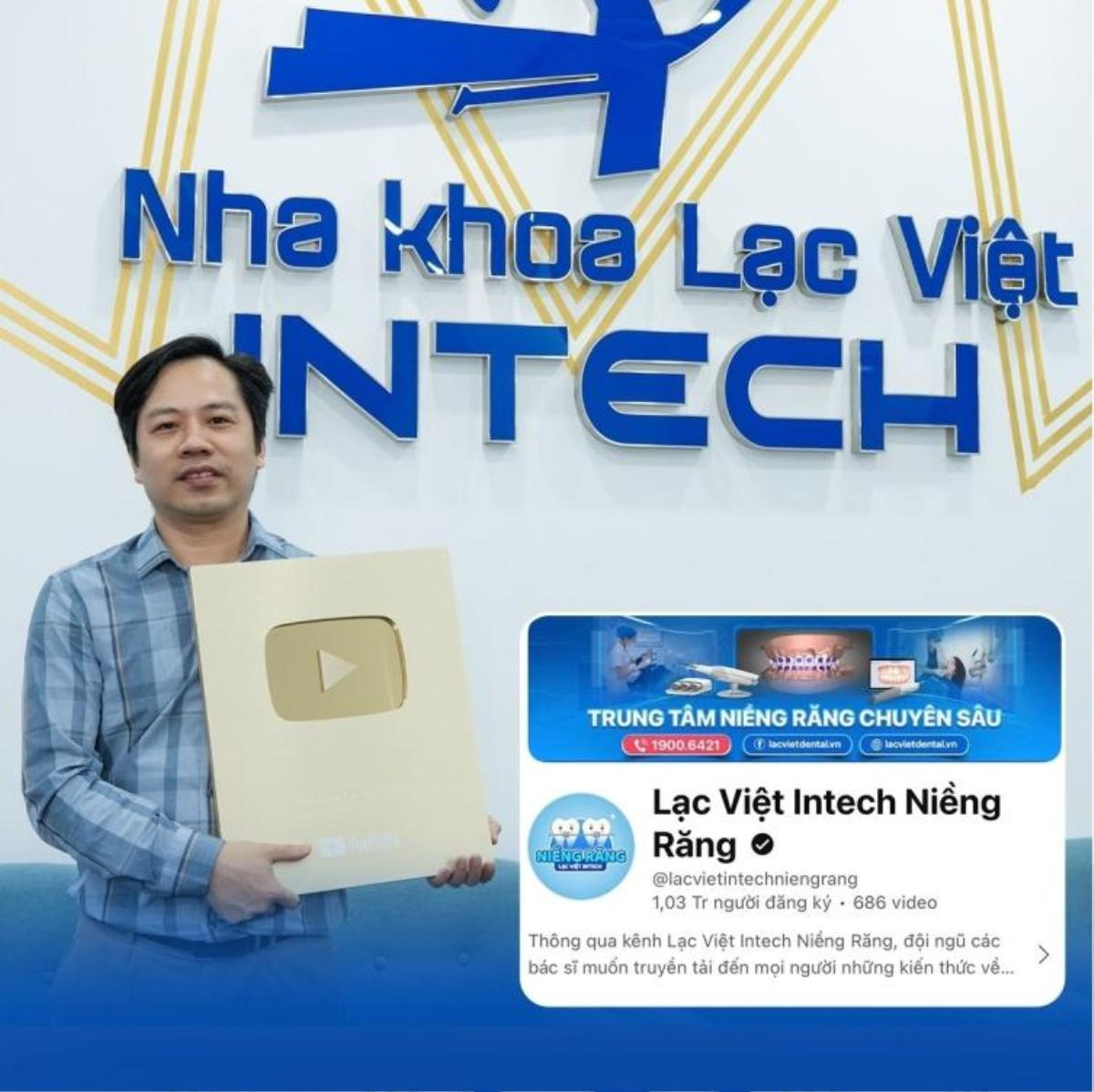 Một nha khoa tại Việt Nam vừa đạt nút vàng hiếm hoi trên thế giới Ảnh 1