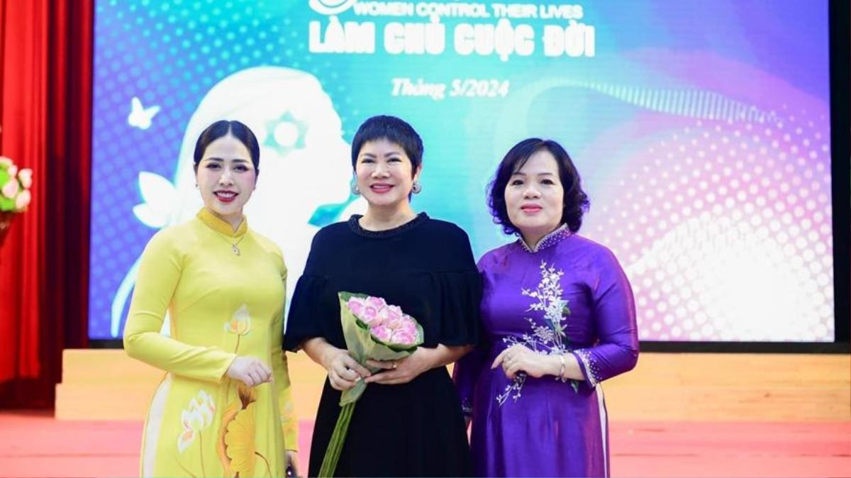 Á hậu Doanh nhân Việt Nam 2023 Nguyễn Quế Anh trao giá trị cộng đồng với Dự án 'Phụ nữ làm chủ cuộc đời' Ảnh 1