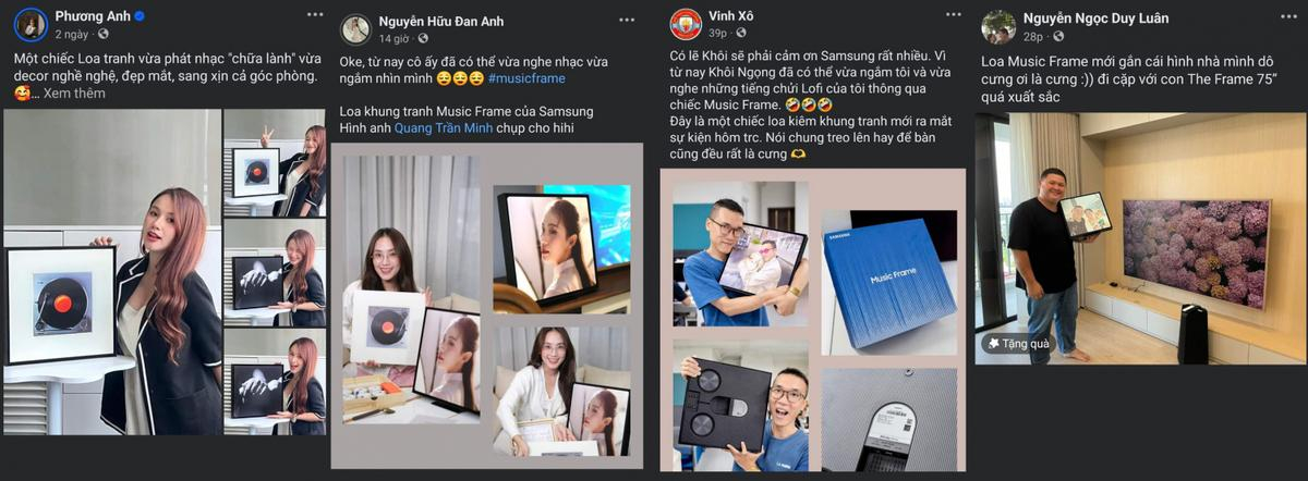 Sao Việt rần rần khoe 'khung tranh biết hát' Music Frame đặc sắc từ Samsung Ảnh 3