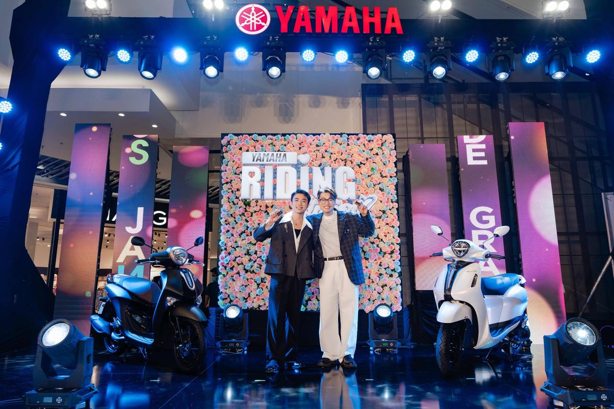 Chiêm ngưỡng loạt ảnh 'dễ thương' của Ninh Dương Couple tại Yamaha Riding Station Ảnh 1