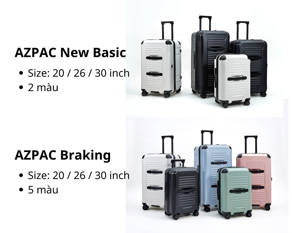 House Of Luggage ra mắt bộ sưu tập vali mới AZPAC - Dự sẽ trở thành siêu phẩm được tín đồ du lịch săn đón Ảnh 1