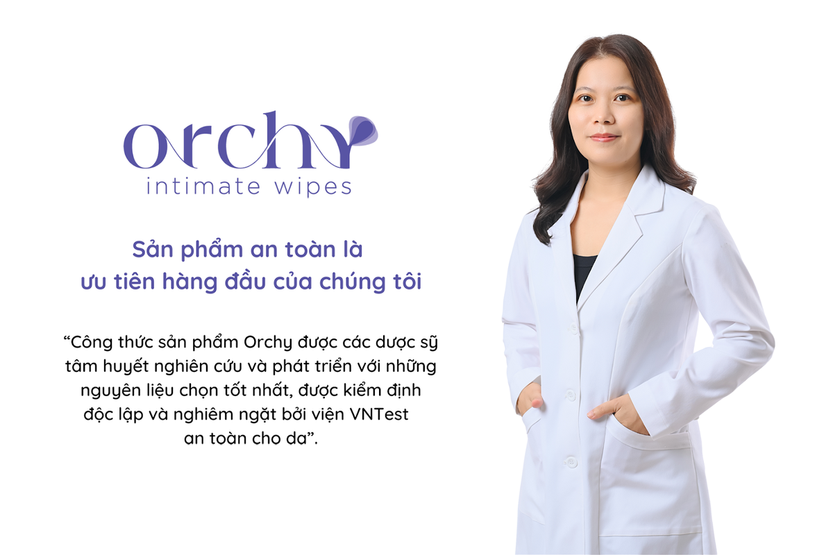 Phụ nữ hiện đại, không ngại mang khăn giấy ướt Orchy ra đường Ảnh 3