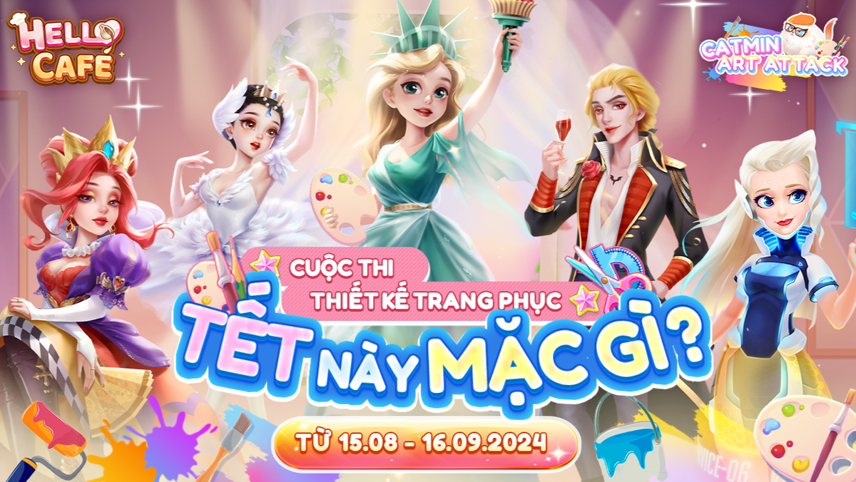 Cùng Hello Café thỏa sức sáng tạo trang phục riêng Ảnh 2