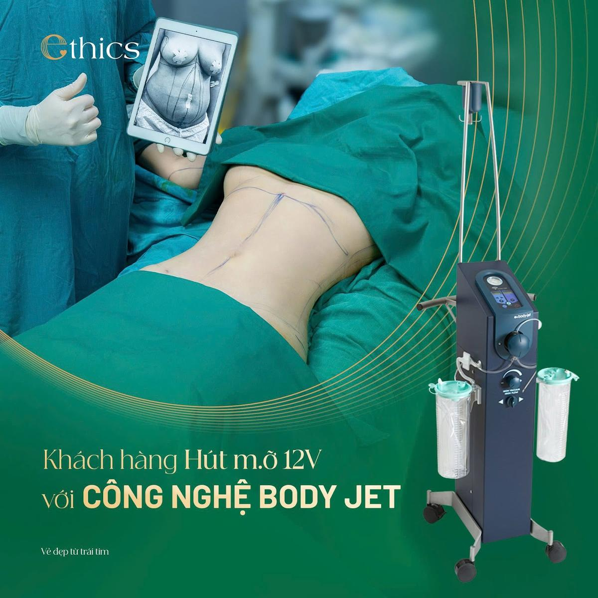 Hút mỡ an toàn, ít xâm lấn, hiệu quả vượt trội với Công nghệ Body Jet tại Ethics Ảnh 2