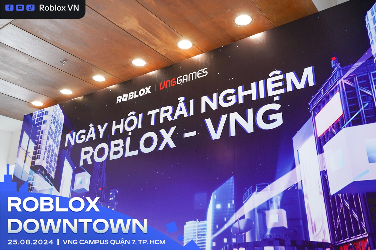 Ngày hội trải nghiệm Roblox - VNG thu hút hàng ngàn người hâm mộ đủ mọi lứa tuổi Ảnh 1