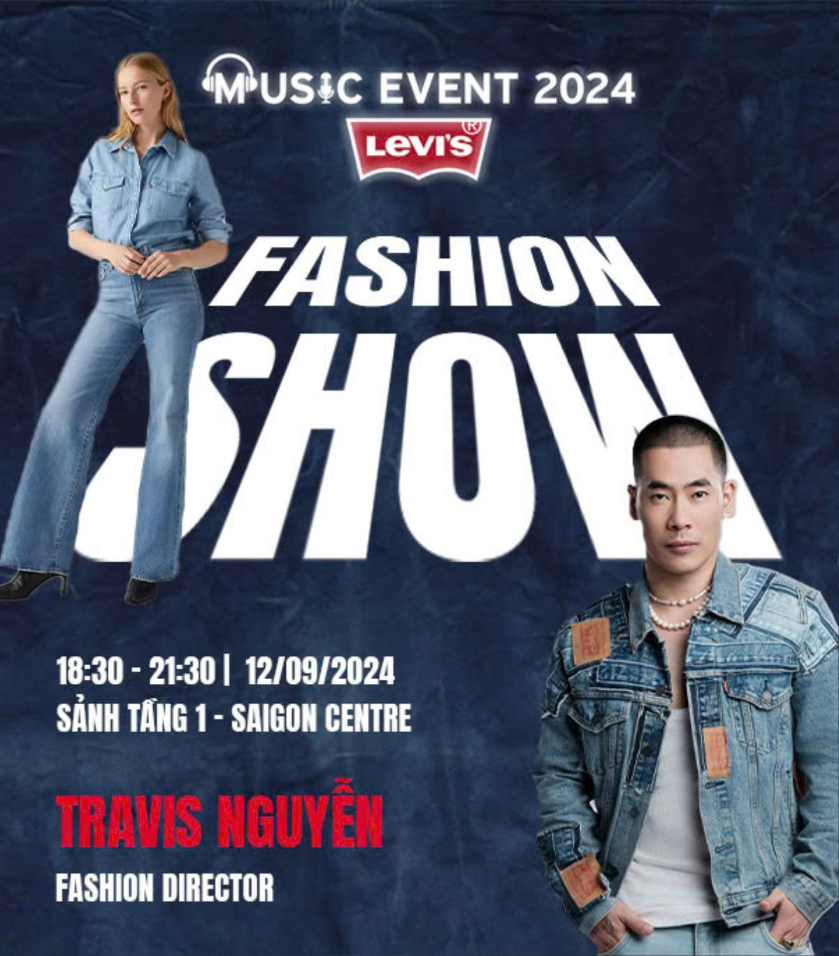 Lễ hội âm nhạc LEVI'S MUSIC EVENT 2024 bùng nổ cùng Double 2T, Dương Domic, Pháp Kiều tại SaiGon Centre Ảnh 8