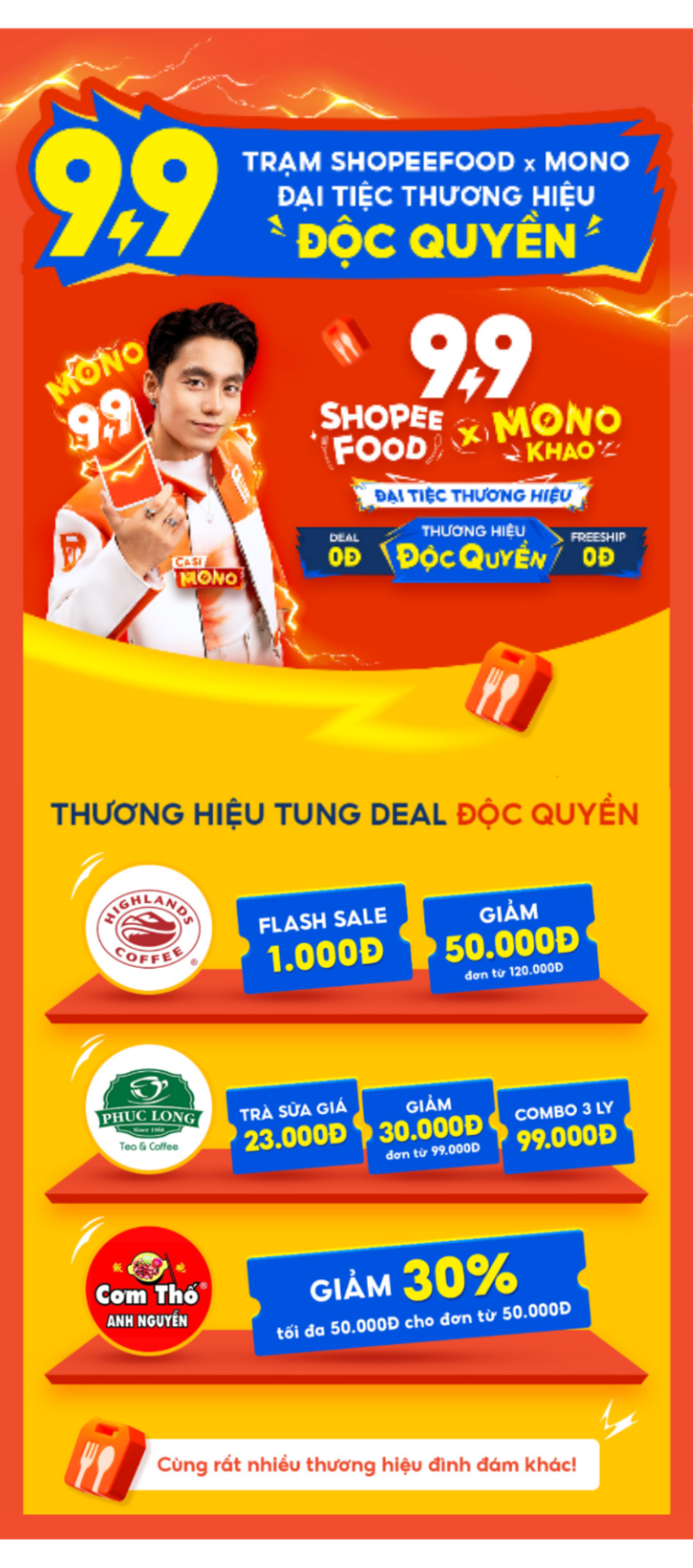 ShopeeFood 'mách kế' cho fan của Mono cách đi tìm tình yêu thành công với 'Đại tiệc siêu deal' Ảnh 2