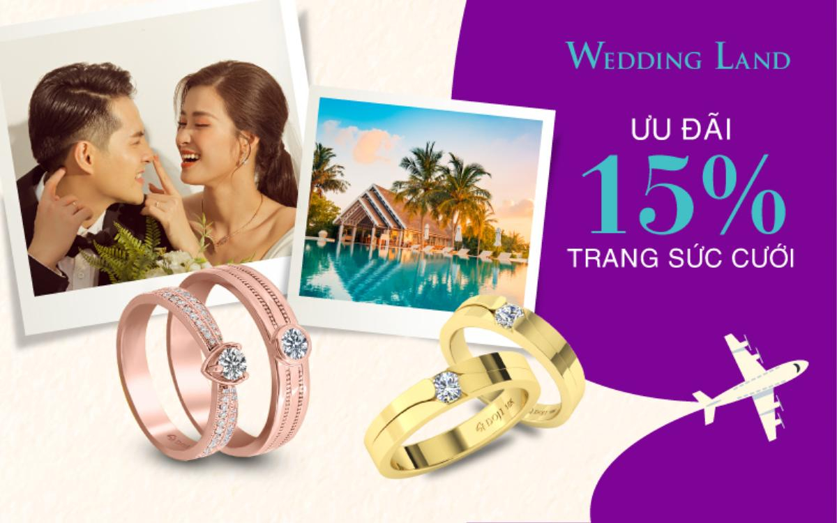 Wedding Land ưu đãi 15% và cơ hội nhận kỳ nghỉ trăng mật 5 sao trị giá 30 triệu Ảnh 4