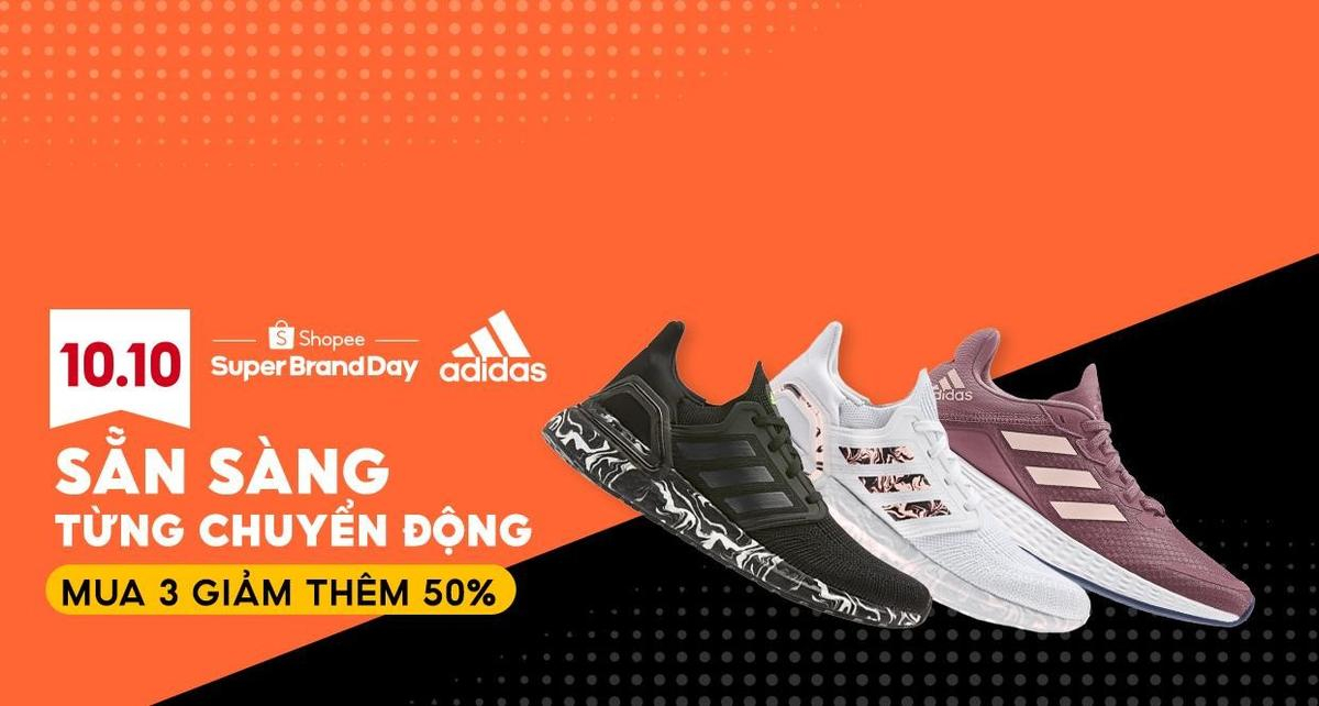 adidas tổ chức Ngày Siêu Thương Hiệu đầu tiên tại Đông Nam Á trong chuỗi sự kiện 'Shopee 10.10 Ngày Sale Thương Hiệu' Ảnh 1