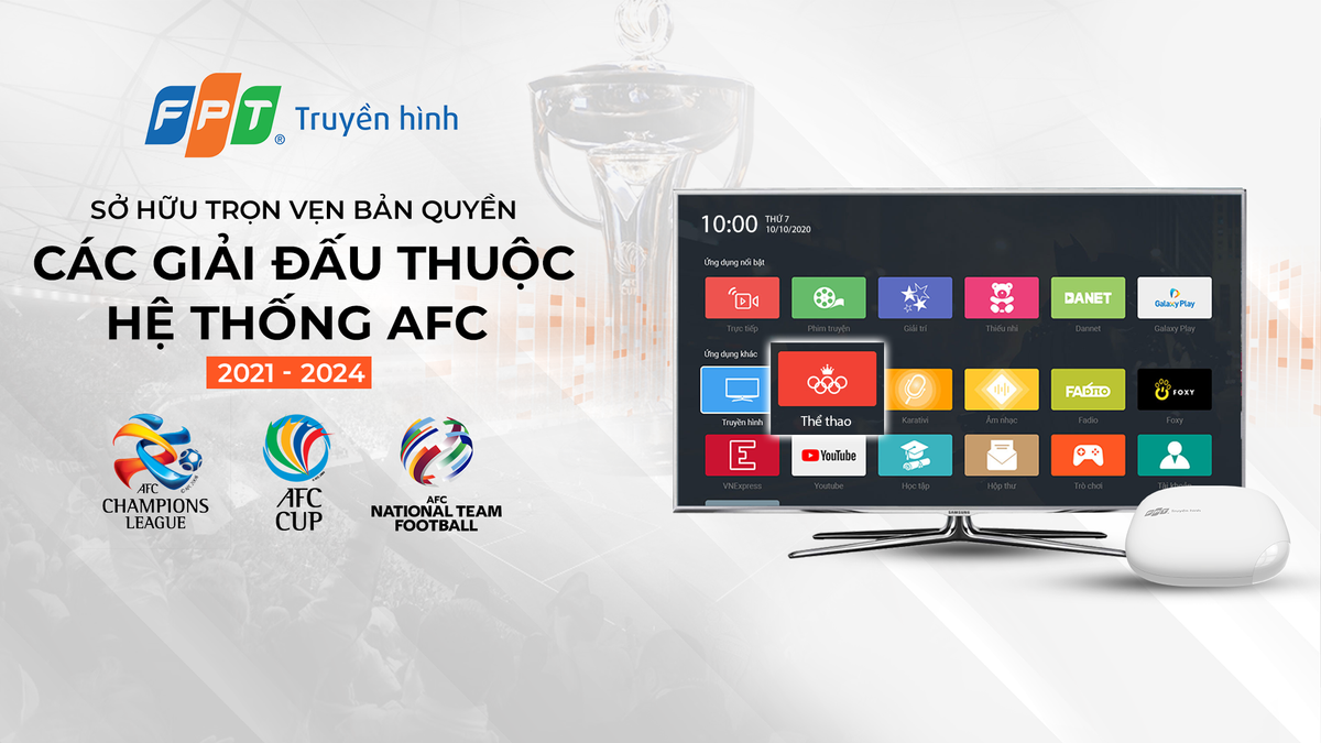 Xem AFC trên hệ thống Truyền hình FPT Ảnh 1