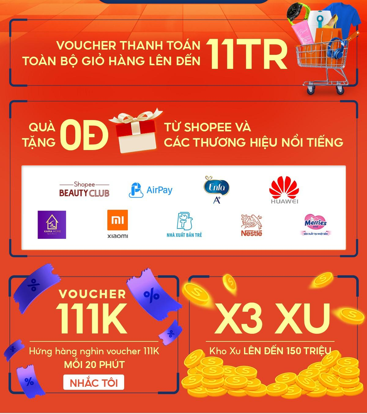 Shopee 11.11 Siêu Show: Giải trí thả ga - Nhận quà siêu ưu đãi Ảnh 2