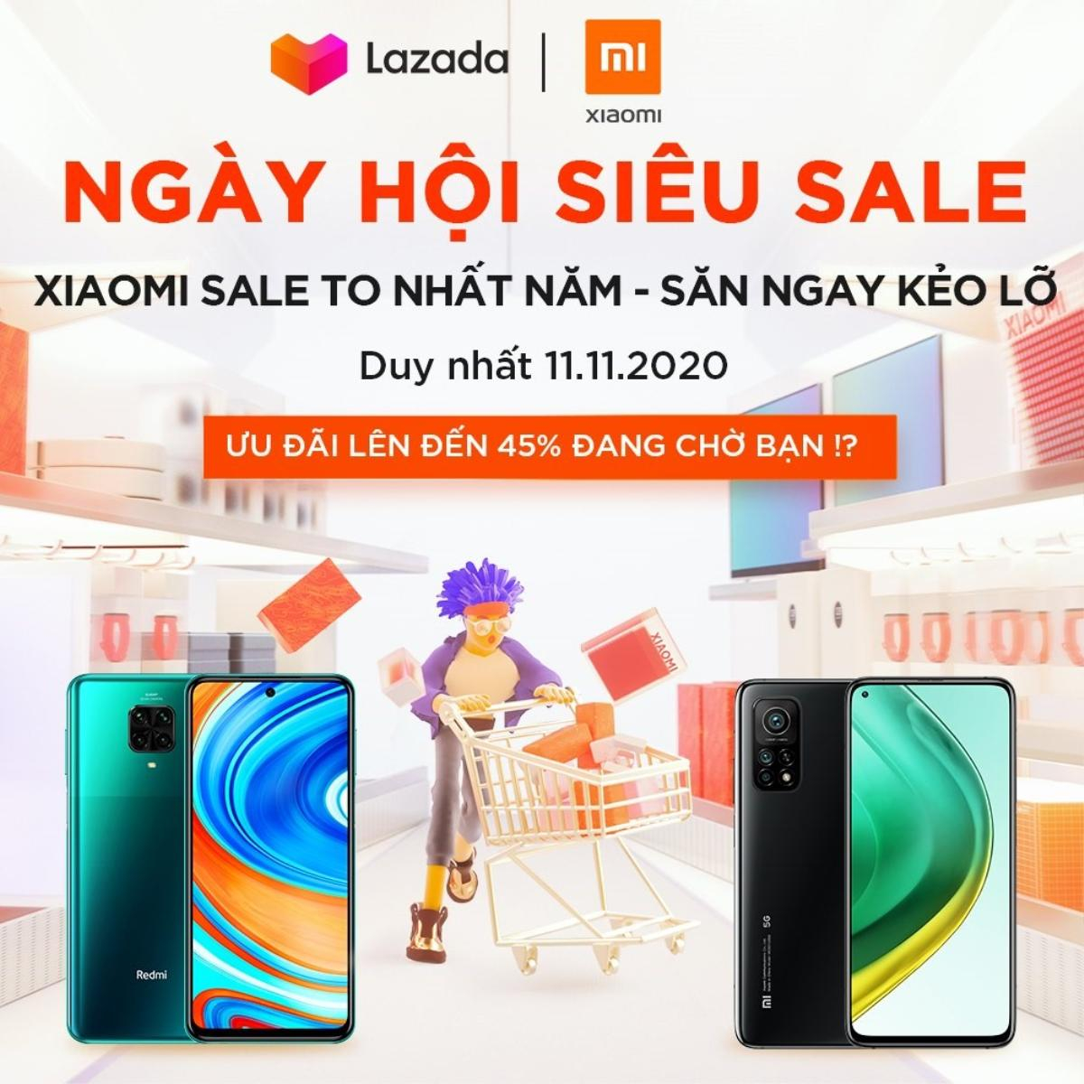 Săn ngay kẻo lỡ hàng loạt ưu đãi khủng từ Xiaomi nhân ngày lễ Độc thân 11.11 Ảnh 3