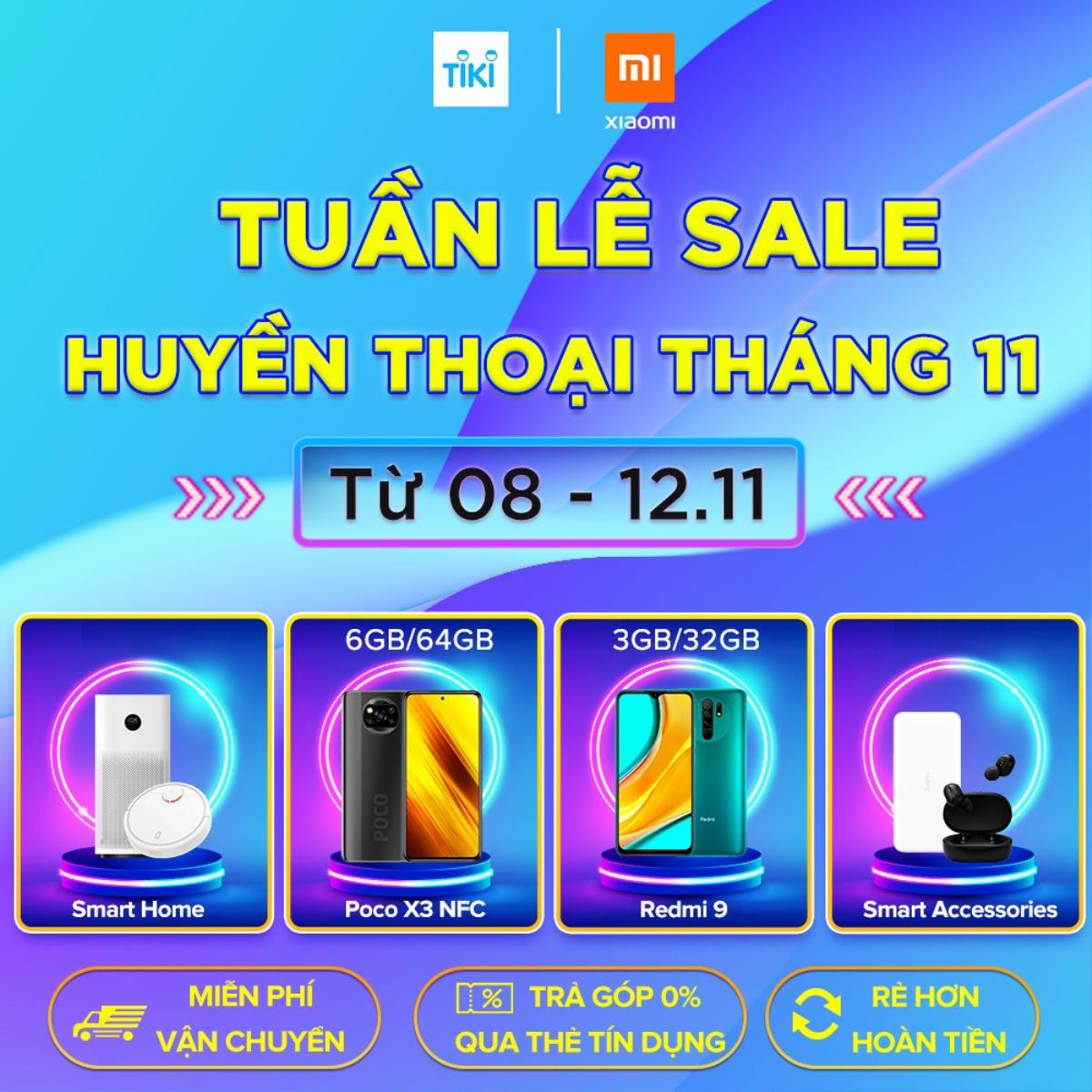 Săn ngay kẻo lỡ hàng loạt ưu đãi khủng từ Xiaomi nhân ngày lễ Độc thân 11.11 Ảnh 4