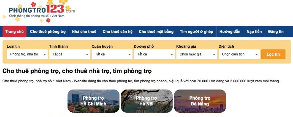 Sinh viên tìm phòng trọ, tin tưởng website nào? Ảnh 4