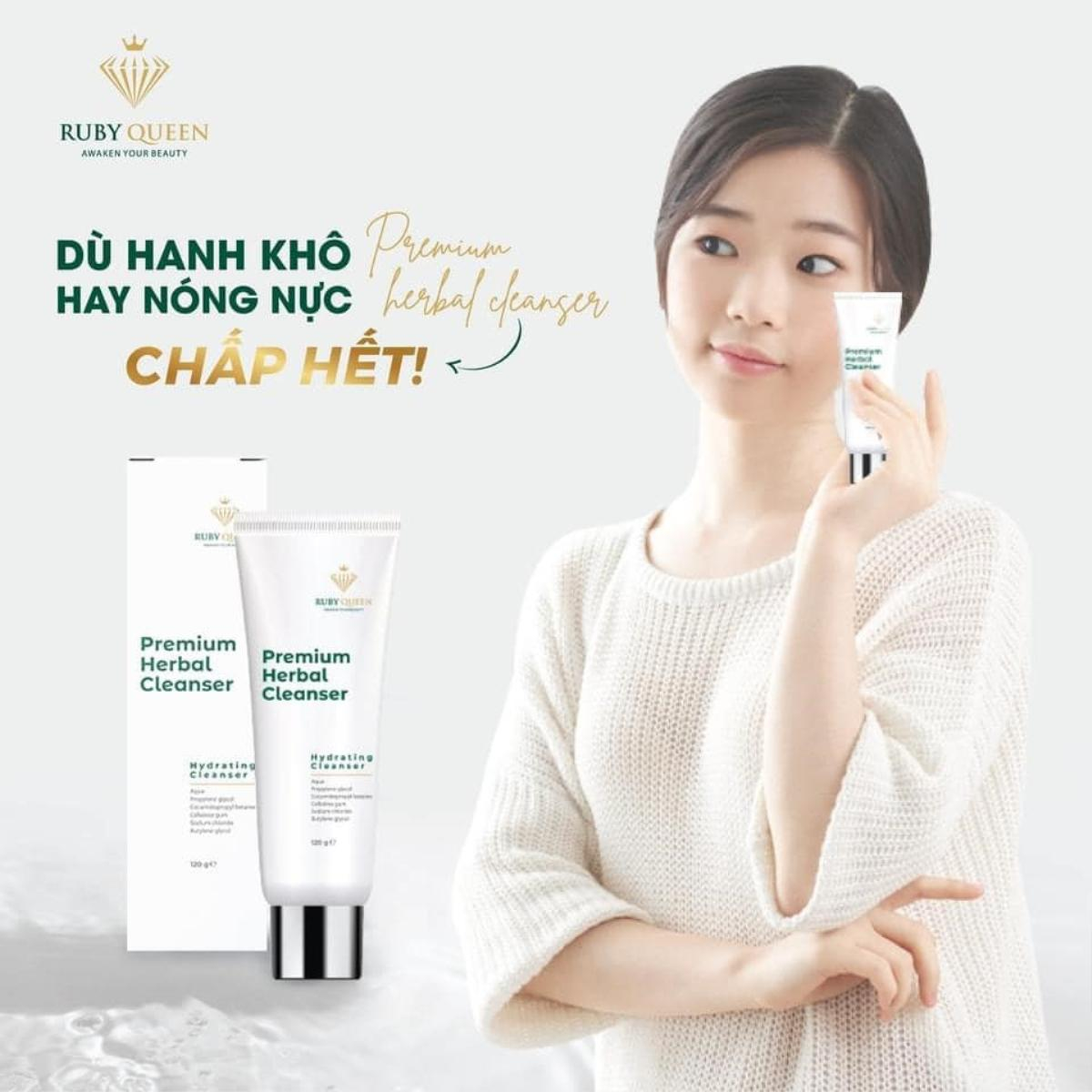 Sữa rửa mặt thảo mộc cao cấp (Premium Herbal Cleanser) Ảnh 2