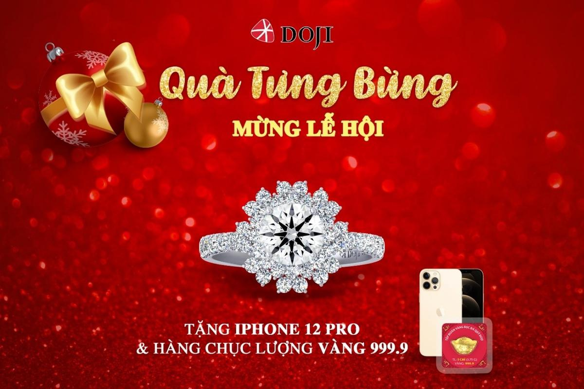 Trang sức DOJI tung chương trình ưu đãi khủng cuối cùng trong năm Ảnh 1