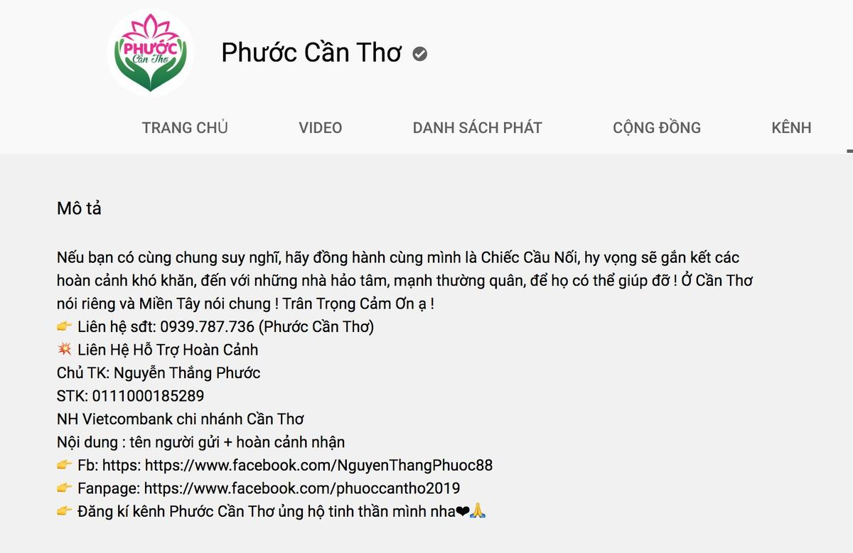 Phước Cần Thơ chia sẻ cách xây dựng kênh youtube cho người mới bắt đầu Ảnh 2