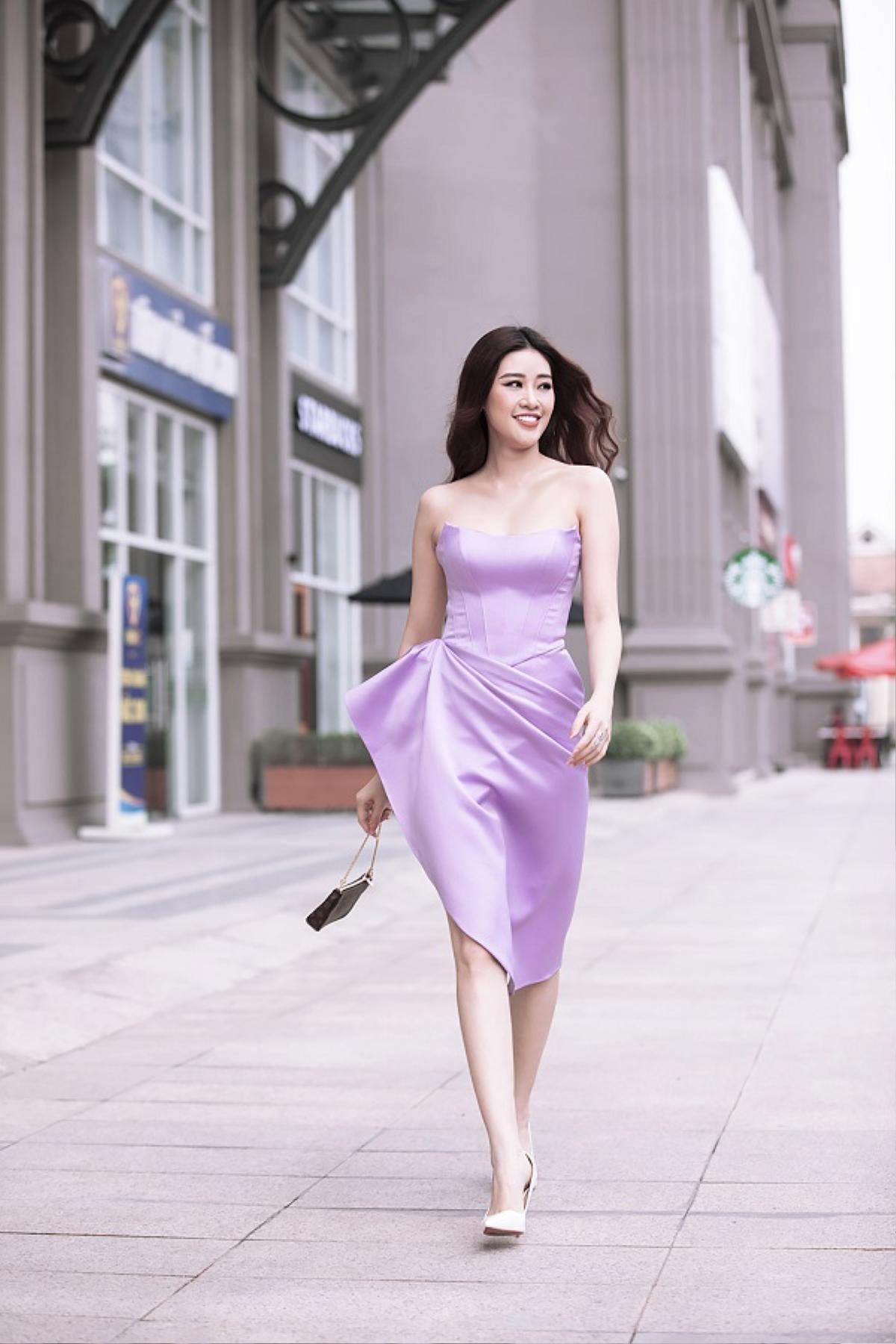 Khánh Vân đẹp rạng ngời, thần thái chuẩn 'beauty queen' trước thềm chinh chiến Miss Universe Ảnh 3