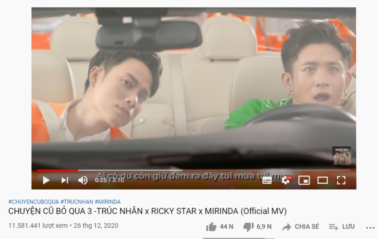 Chuyện ngược đời: Trúc Nhân lần đầu tiên trổ tài rap, Ricky khoe giọng ấn tượng trong MV Tết collab của cả 2 Ảnh 1