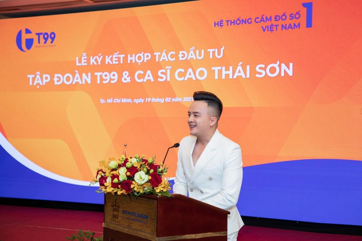 Ca sĩ Cao Thái Sơn đầu tư 20 tỷ đồng vào Tập đoàn T99 Ảnh 2