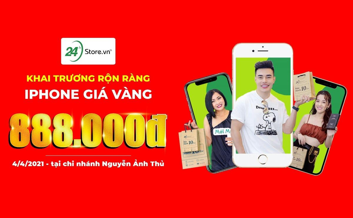 iPhone 12 Pro Max giảm 9.688.000đ - bán ngang giá iPhone 12 Pro trong ngày khai trương 24hStore Quận 12 Ảnh 1