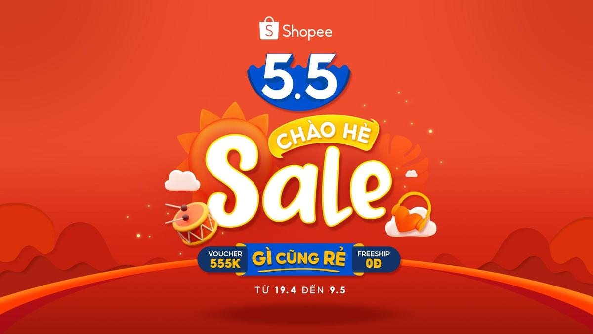 Shopee 5.5 Sale Chào Hè: canh giờ săn sale hàng đỉnh giá hời còn kèm ưu đãi Ảnh 10