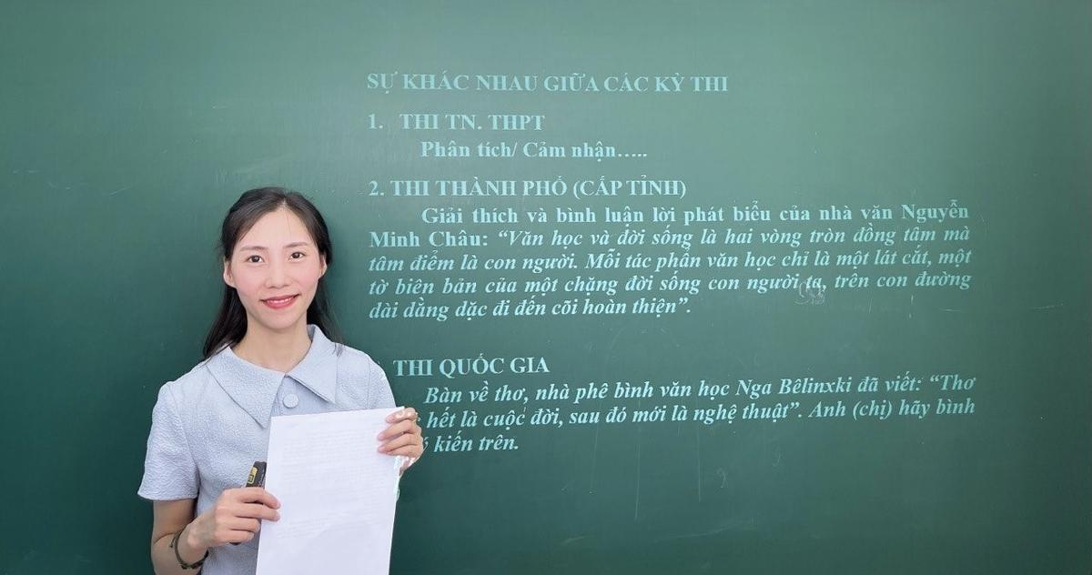 Cô Trần Thị Thùy Dương: Cơ hội nghề nghiệp đối với nghề văn là rất lớn Ảnh 1