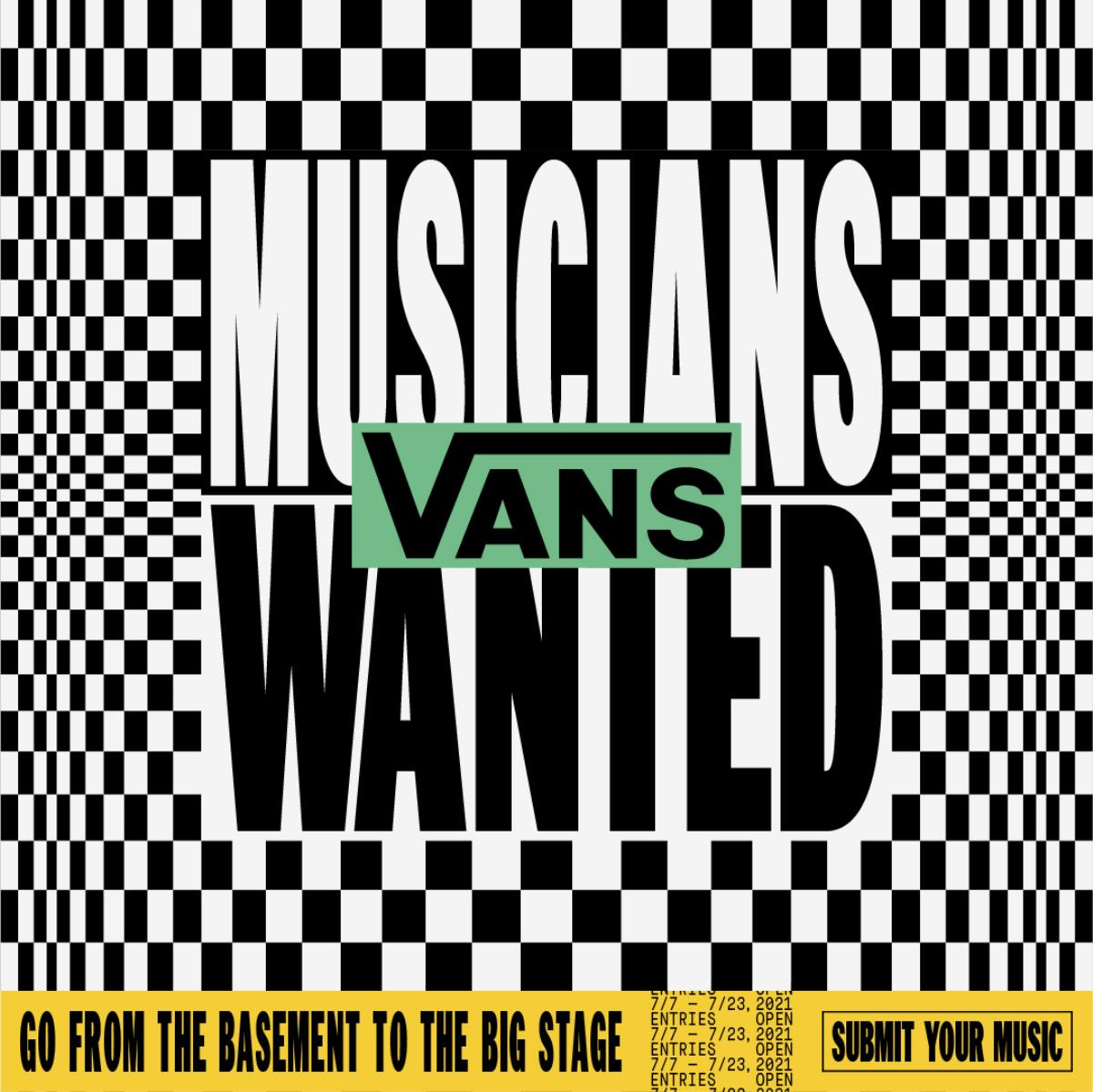 Từ phòng riêng đến sân khấu lớn, bạn trẻ yêu nhạc hãy khởi đầu với Vans Musicians Wanted 2021 Ảnh 1