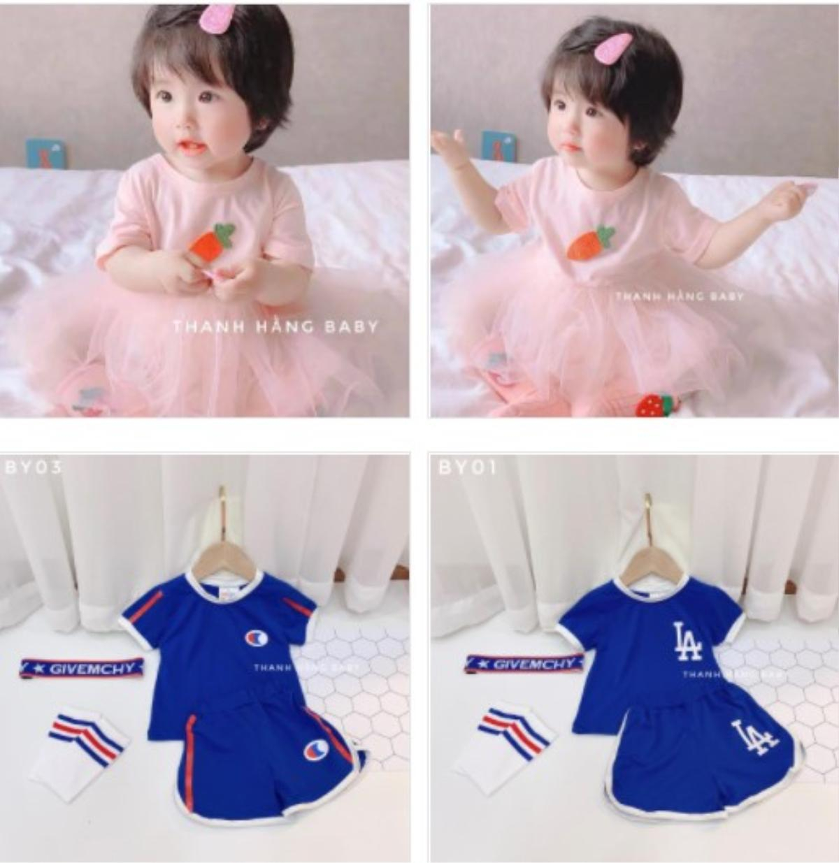 Thanh Hằng Baby: thế giới của những sắc màu đầm cotton hoạ tiết cho bé gái Ảnh 3