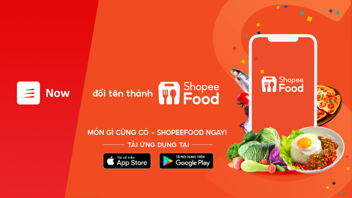 Now chính thức đổi tên thành ShopeeFood Ảnh 1