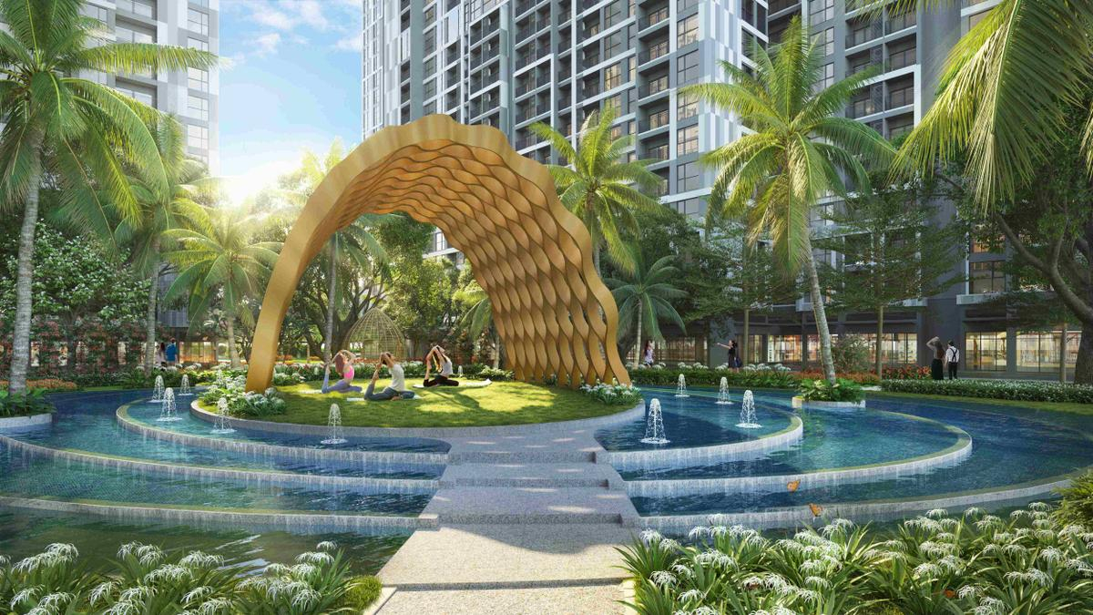 Chiêm ngưỡng đảo Yoga giữa vườn sinh thái 1,6 ha tại The Pavilion – Vinhomes Ocean Park Ảnh 1