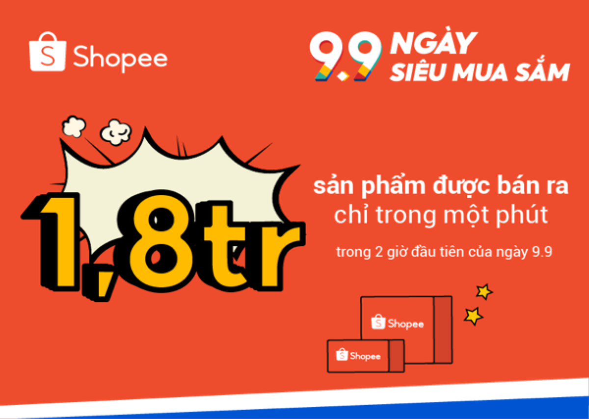 1,8 triệu sản phẩm đã được bán ra chỉ trong vòng một phút trên Shopee Ảnh 1