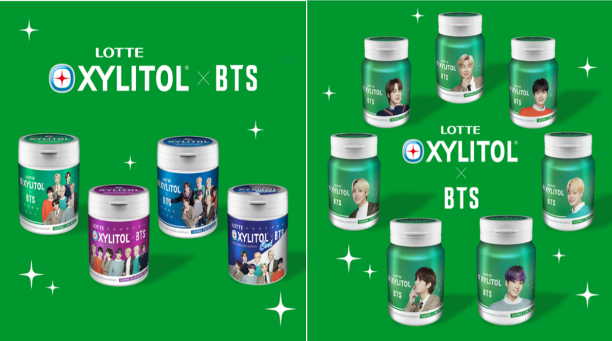 LOTTE XYLITOL ra mắt phiên bản giới hạn mới, loạt hũ gum có thiết kế BTS! Ảnh 2