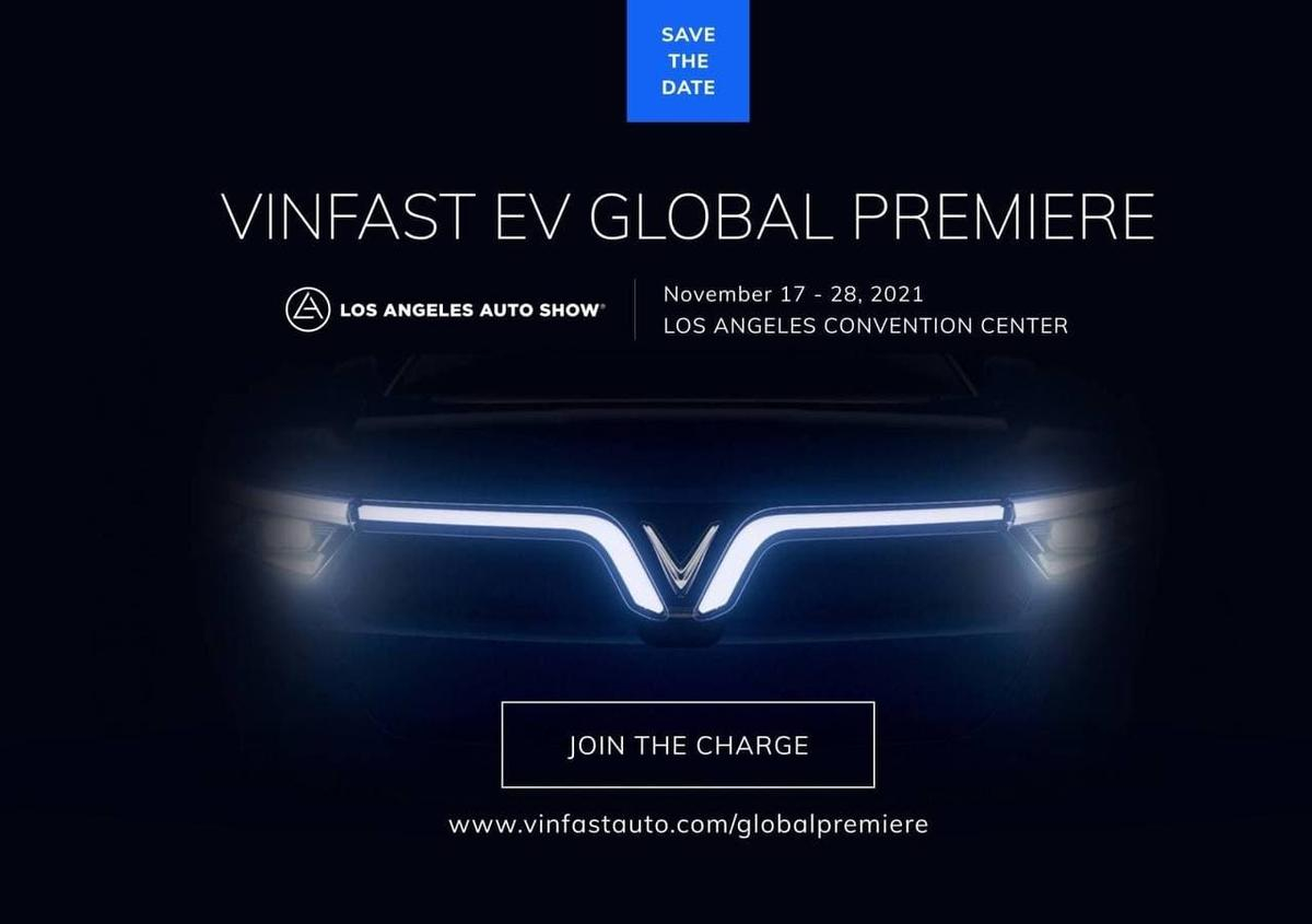 VinFast công bố 2 mẫu xe điện mới tại Los Angeles Auto Show 2021 Ảnh 1